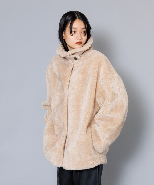 「NOMINE」 ジャケット フリー ベージュ レディース_画像4