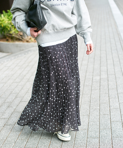 Spick＆Span（スピック アンド スパン） ロング スカート 「WEB限定