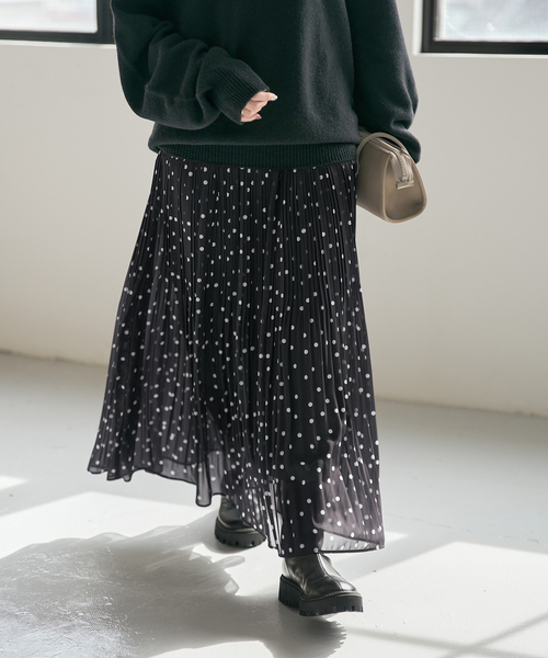Spick＆Span（スピック アンド スパン） ロング スカート 「WEB限定