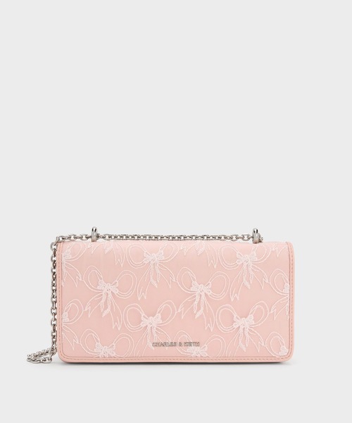 CHARLES ＆ KEITH（チャールズ&キース） 長財布 財布 Paffuto パフート 