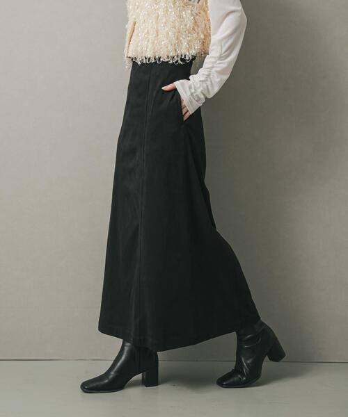 「SENSE OF PLACE by URBAN RESEARCH」 ロングスカート SMALL ブラック レディース_画像2