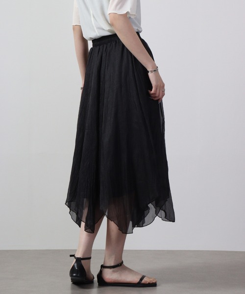 「FUNALIVE」 スカート FREE ブラック レディース_画像5