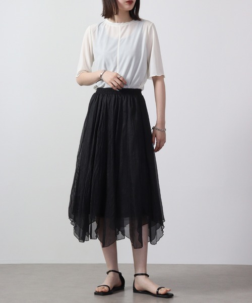 「FUNALIVE」 スカート FREE ブラック レディース_画像7