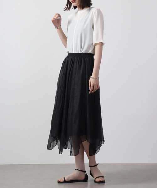 「FUNALIVE」 スカート FREE ブラック レディース_画像8