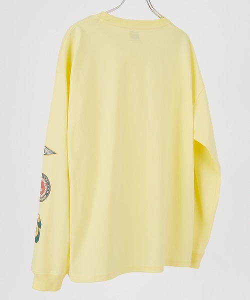 「improves」 長袖Tシャツ LARGE イエロー メンズ_画像9