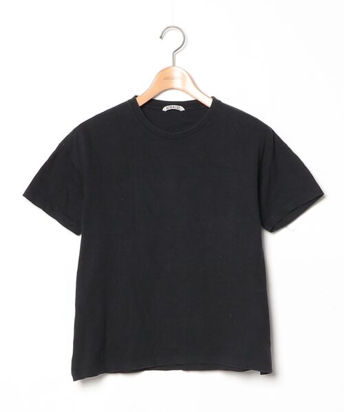 AURALEE（オーラリー） 半袖Tシャツ 1 ブラック レディース : ZOZOTOWN