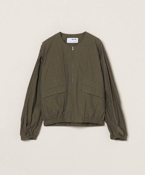 threedots スリードッツ サン ドライドクロス ジャケット Sun dried cloth jacket｜スリードッツ オフィシャルオンラインショップ