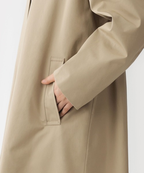 新品未使用品‼️MUJI Labo コットン フードブルゾン M ベージュ 代官山 MUJI Labo】身長165 cm｜ 無印良品