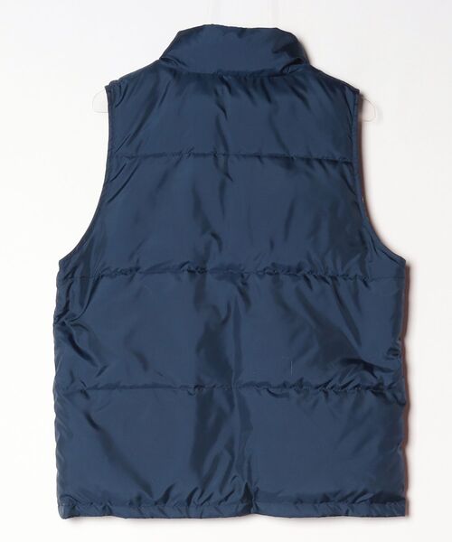A BATHING APE（アベイシングエイプ） ダウンベスト LARGE ブルー