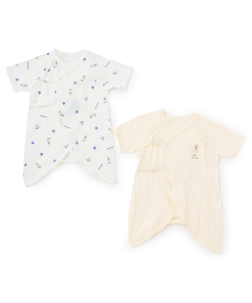 ベビー肌着 「TeddyBear」コンビ肌着 | petit main