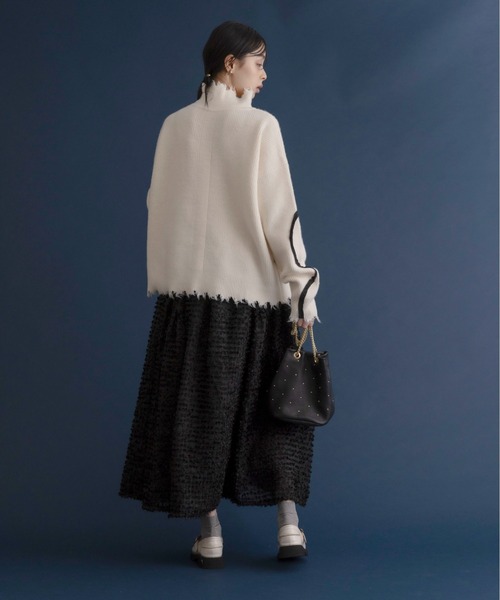 「Eimee Law」 長袖ニット FREE チャコールグレー レディース_画像5