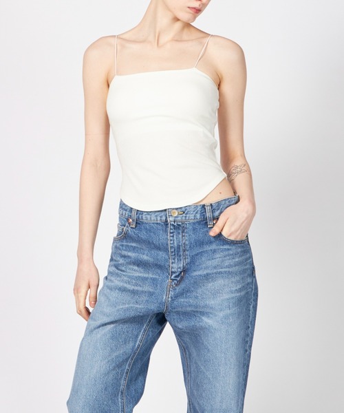 CLANE（クラネ） CLANE THIN CODE CAMISOLE レディース : ZOZOTOWN