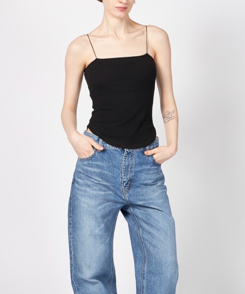 CLANE（クラネ） CLANE THIN CODE CAMISOLE レディース : ZOZOTOWN