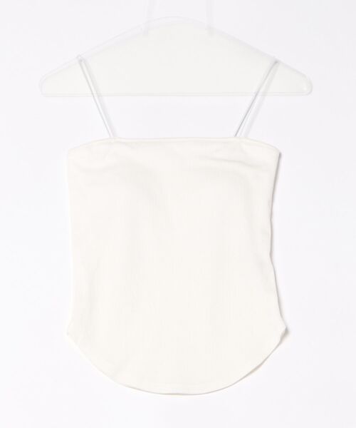 CLANE（クラネ） CLANE THIN CODE CAMISOLE レディース : ZOZOTOWN