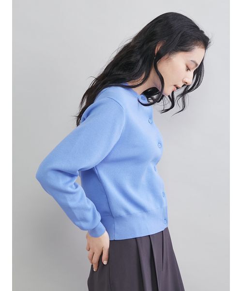 クロップドフォルムカーディガン　ミラオーウェン　Mila Owen Mila Owen（ミラオーウェン） カーディガン 「ウォッシャブル」「UV
