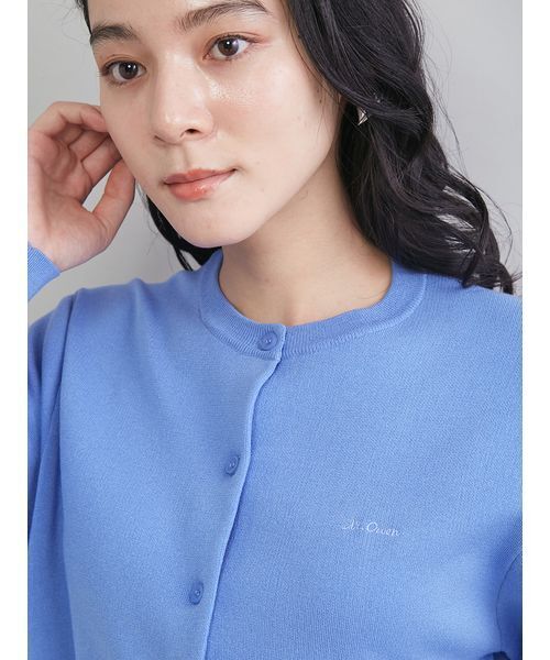 milaowen ミラオーウェン　クロップドフォルムカーディガン Mila Owen（ミラオーウェン） カーディガン 「ウォッシャブル」「UV