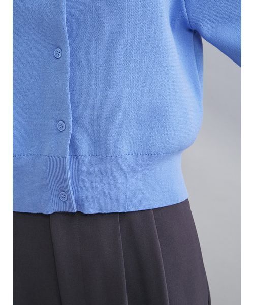 milaowen ミラオーウェン　クロップドフォルムカーディガン Mila Owen（ミラオーウェン） カーディガン 「ウォッシャブル」「UV