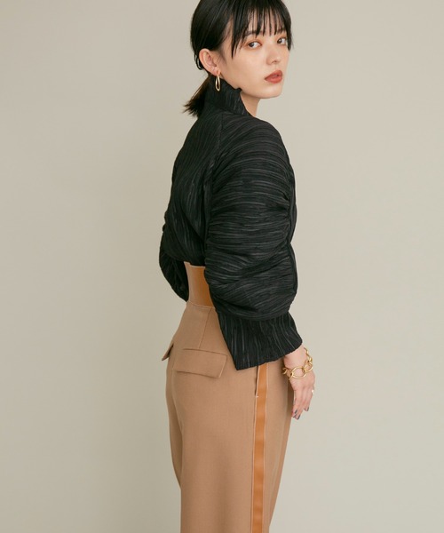 「Eimee Law」 長袖チュニック 38 ベージュ レディース_画像2