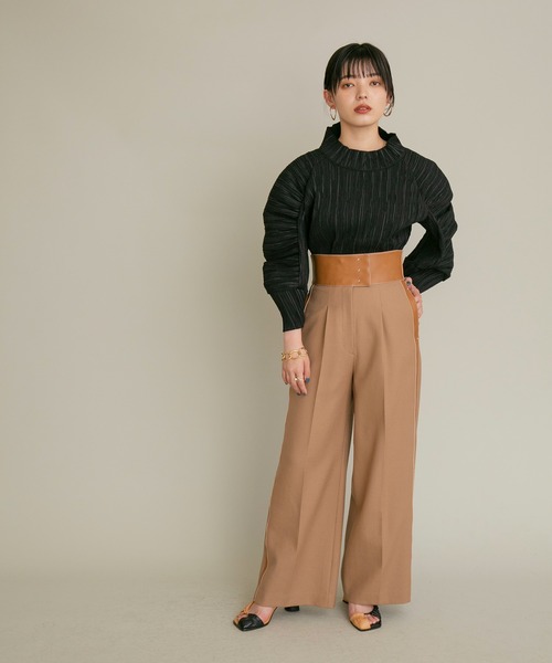 「Eimee Law」 長袖チュニック 38 ベージュ レディース_画像8