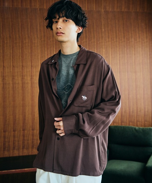 TOWNCRAFT(タウンクラフト) シャツ 50S EMBROIDERY L/S SHIRT TOWNCRAFT(タウンクラフト) シャツ 50S EMBROIDERY L/S SHIRT