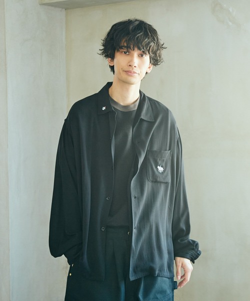 TOWNCRAFT（タウンクラフト） シャツ 50S EMBROIDERY L/S SHIRT