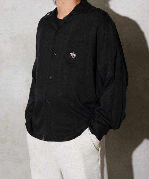 TOWNCRAFT（タウンクラフト） シャツ 50S EMBROIDERY L/S SHIRT