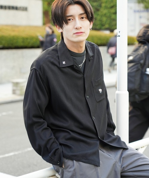 TOWNCRAFT（タウンクラフト） シャツ 50S EMBROIDERY L/S SHIRT