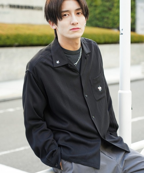 TOWNCRAFT（タウンクラフト） シャツ 50S EMBROIDERY L/S SHIRT