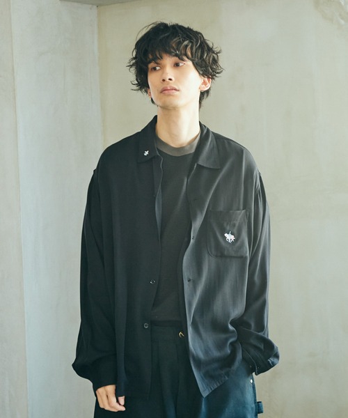 TOWNCRAFT(タウンクラフト) シャツ 50S EMBROIDERY L/S SHIRT TOWNCRAFT(タウンクラフト) シャツ 50S EMBROIDERY L/S SHIRT