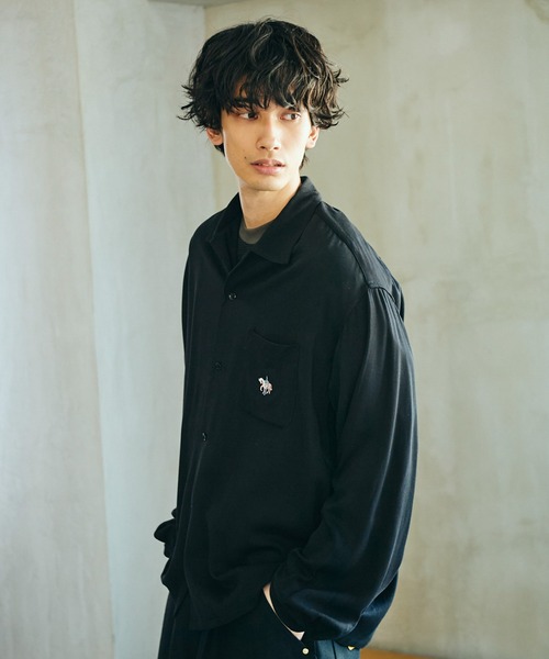 TOWNCRAFT（タウンクラフト） シャツ 50S EMBROIDERY L/S SHIRT