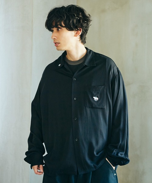 TOWNCRAFT(タウンクラフト) シャツ 50S EMBROIDERY L/S SHIRT TOWNCRAFT(タウンクラフト) シャツ 50S EMBROIDERY L/S SHIRT