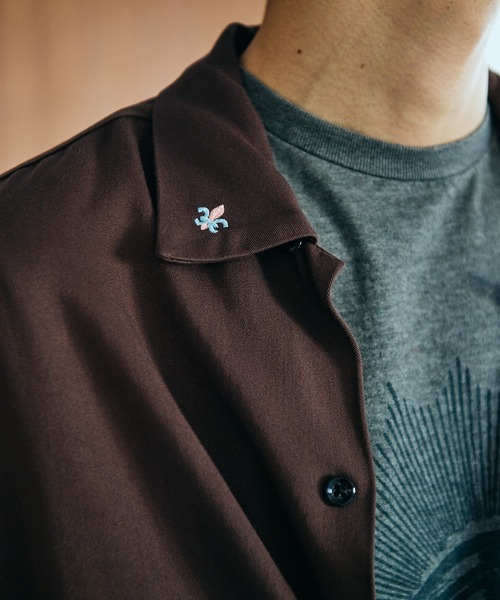 TOWNCRAFT（タウンクラフト） シャツ 50S EMBROIDERY L/S SHIRT