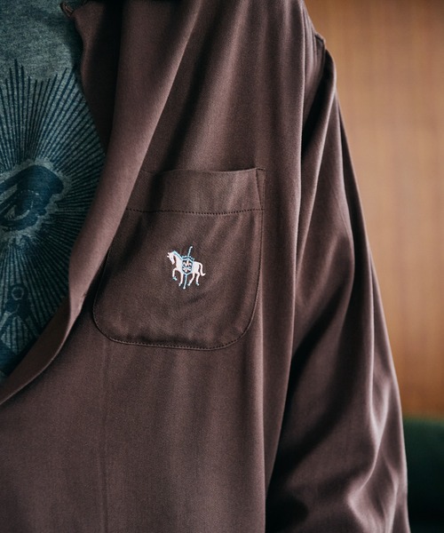 TOWNCRAFT(タウンクラフト) シャツ 50S EMBROIDERY L/S SHIRT TOWNCRAFT(タウンクラフト) シャツ 50S EMBROIDERY L/S SHIRT