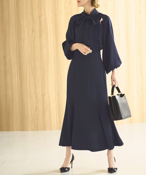 「RUIRUE BOUTIQUE」 セットアップ M ネイビー レディース_画像9