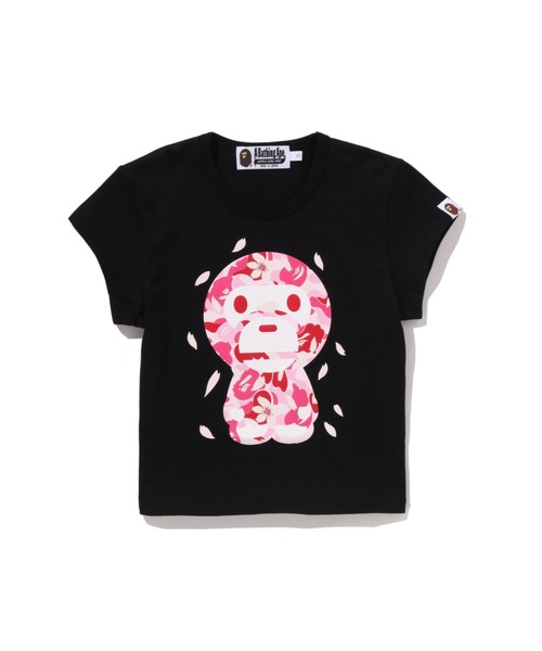 な*様 【値下げ中】A BATHING APE CROPPED TRIM TEE COLLEGE CROPPED TRIM TEE | bape.com