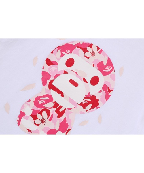 A BATHING APE（アベイシングエイプ） tシャツ ABC SAKURA CAMO BABY