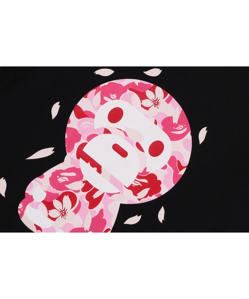 A BATHING APE（アベイシングエイプ） tシャツ ABC SAKURA CAMO BABY