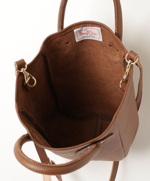 「YOUNG\u0026OLSEN The DRYGOODS STORE」 2WAYバッグ FREE ブラウン レディースの画像