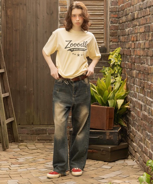 Closetvtg20252PAC VintageBOOTLEG Tシャツ Zooodle tシャツ Vintage logo T-shirt - ヴィンテージロゴTシャツ