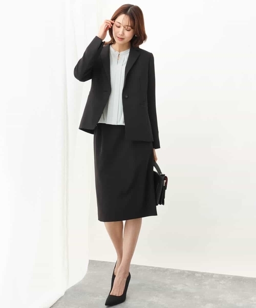 「OFUON le MK」 テーラードジャケット 38 ベージュ レディース_画像7