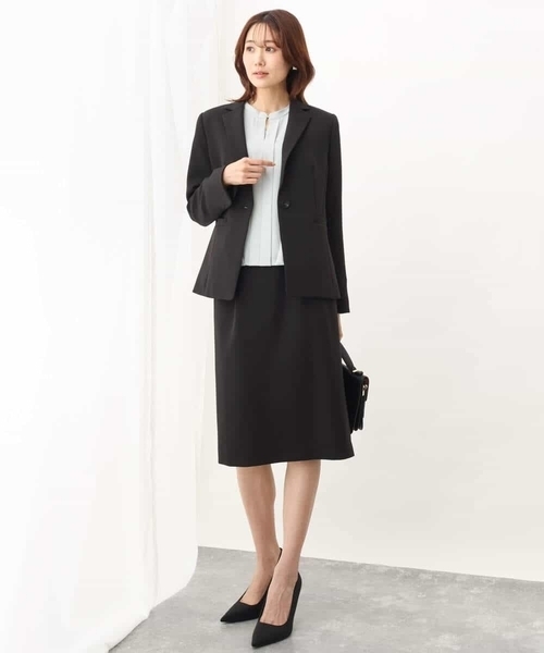 「OFUON le MK」 テーラードジャケット 38 ベージュ レディース_画像9