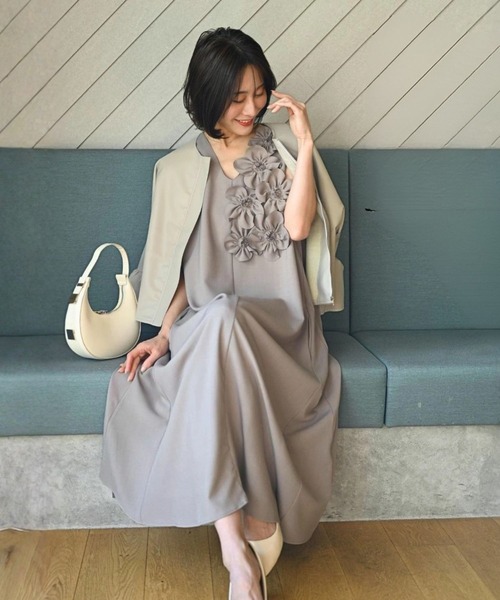 Ehre style（エーレスタイル） ワンピース 前に立つ日に きちんと上品