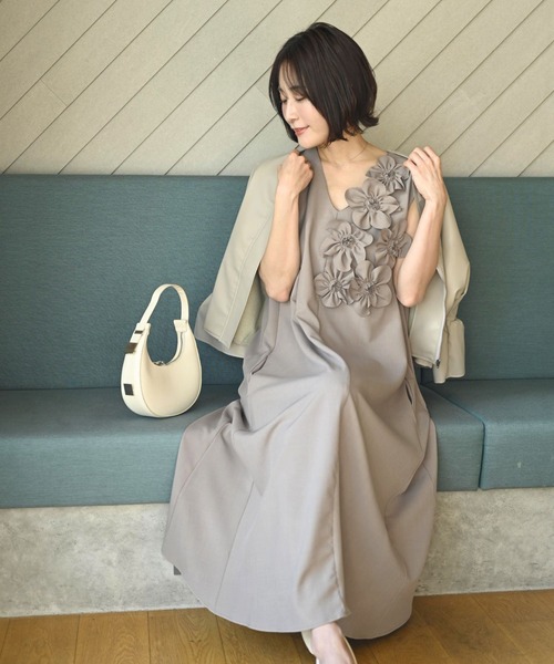 Ehre style（エーレスタイル） ワンピース 前に立つ日に きちんと上品