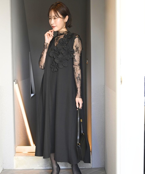 Ehre style（エーレスタイル） ワンピース 前に立つ日に きちんと上品