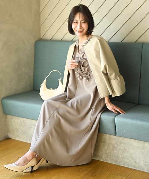 Ehre style（エーレスタイル） ワンピース 前に立つ日に きちんと上品