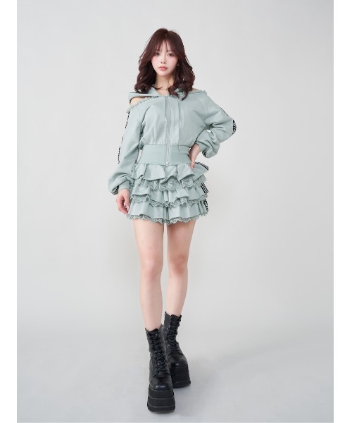 「Darich」 キュロット FREE サックスブルー レディースの画像