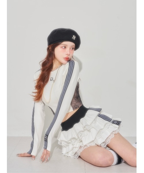 「Darich」 キュロット FREE サックスブルー レディースの画像