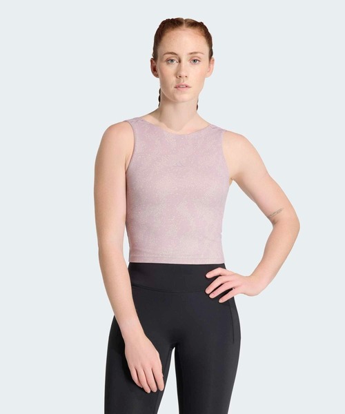 adidas（アディダス） タンクトップ ノースリーブ Puremotion中わた