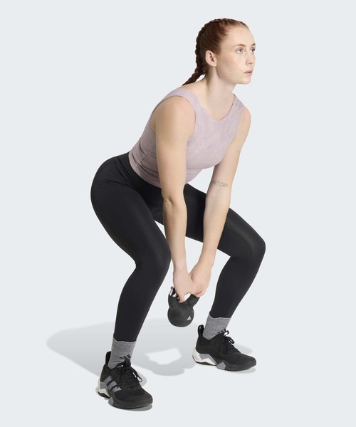adidas（アディダス） タンクトップ ノースリーブ Puremotion中わた