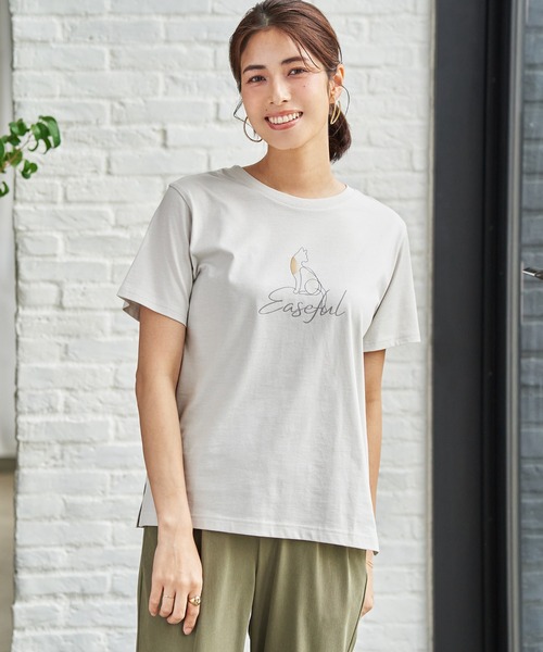 ikka（イッカ） tシャツ 半袖 「プチプラ1990円（税抜）」冷感ロゴ